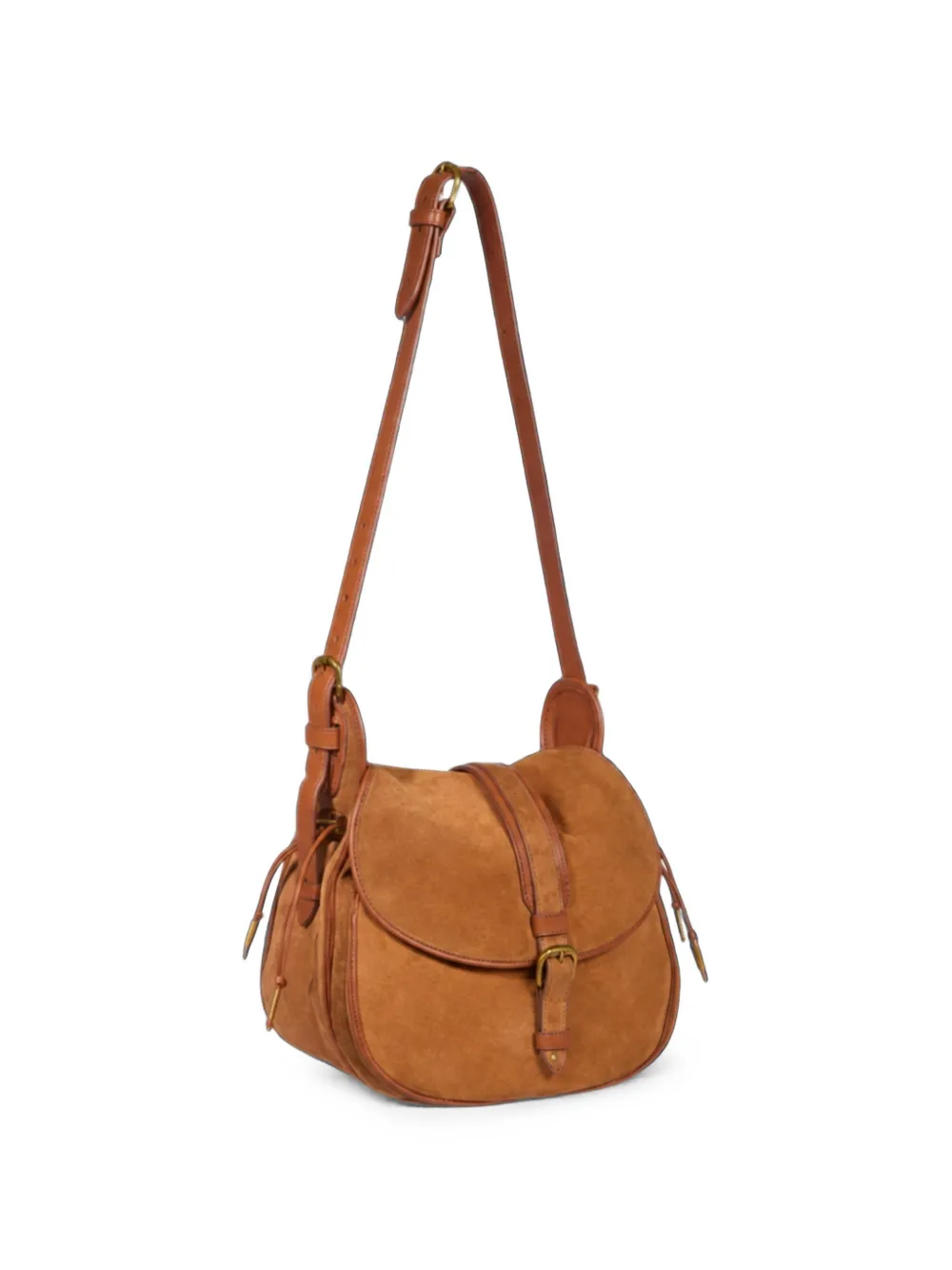 Jérôme Dreyfuss Gildas buckle-detail shoulder bag Bruin