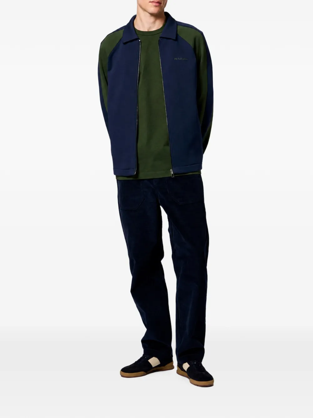 Paul Smith zip jacket Blauw