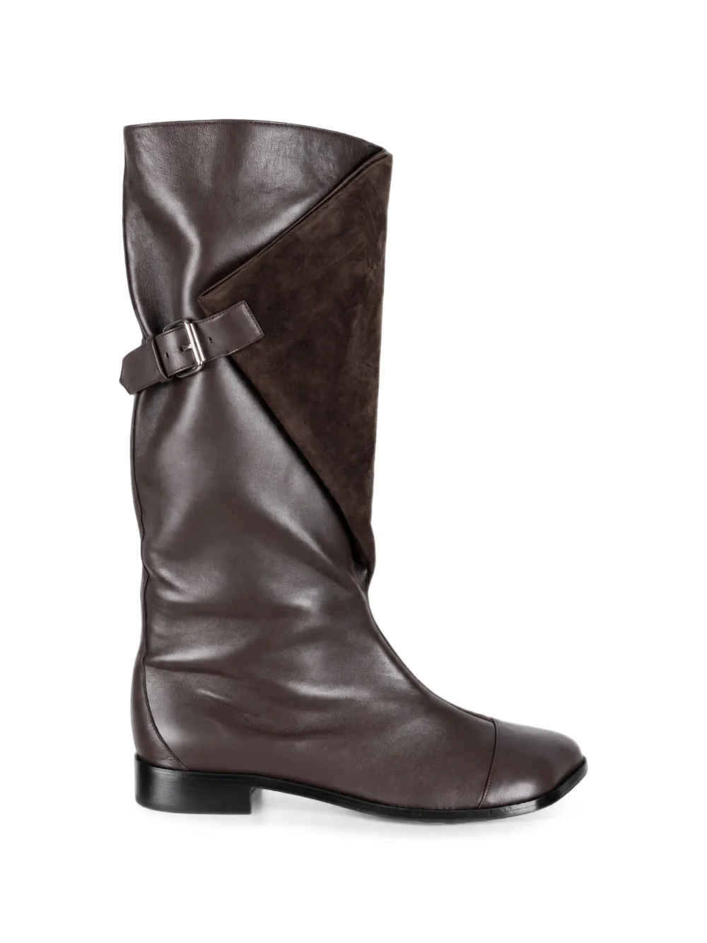 Niccolò Pasqualetti Dittico panelled leather boots