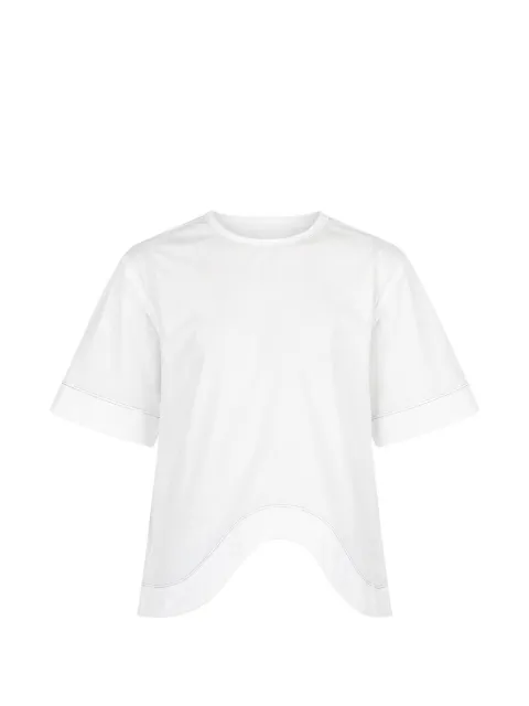 Niccolò Pasqualetti Onda curved-hem T-shirt