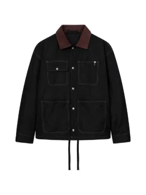 AMIRI Chemist デニムジャケット | ブラック | FARFETCH JP