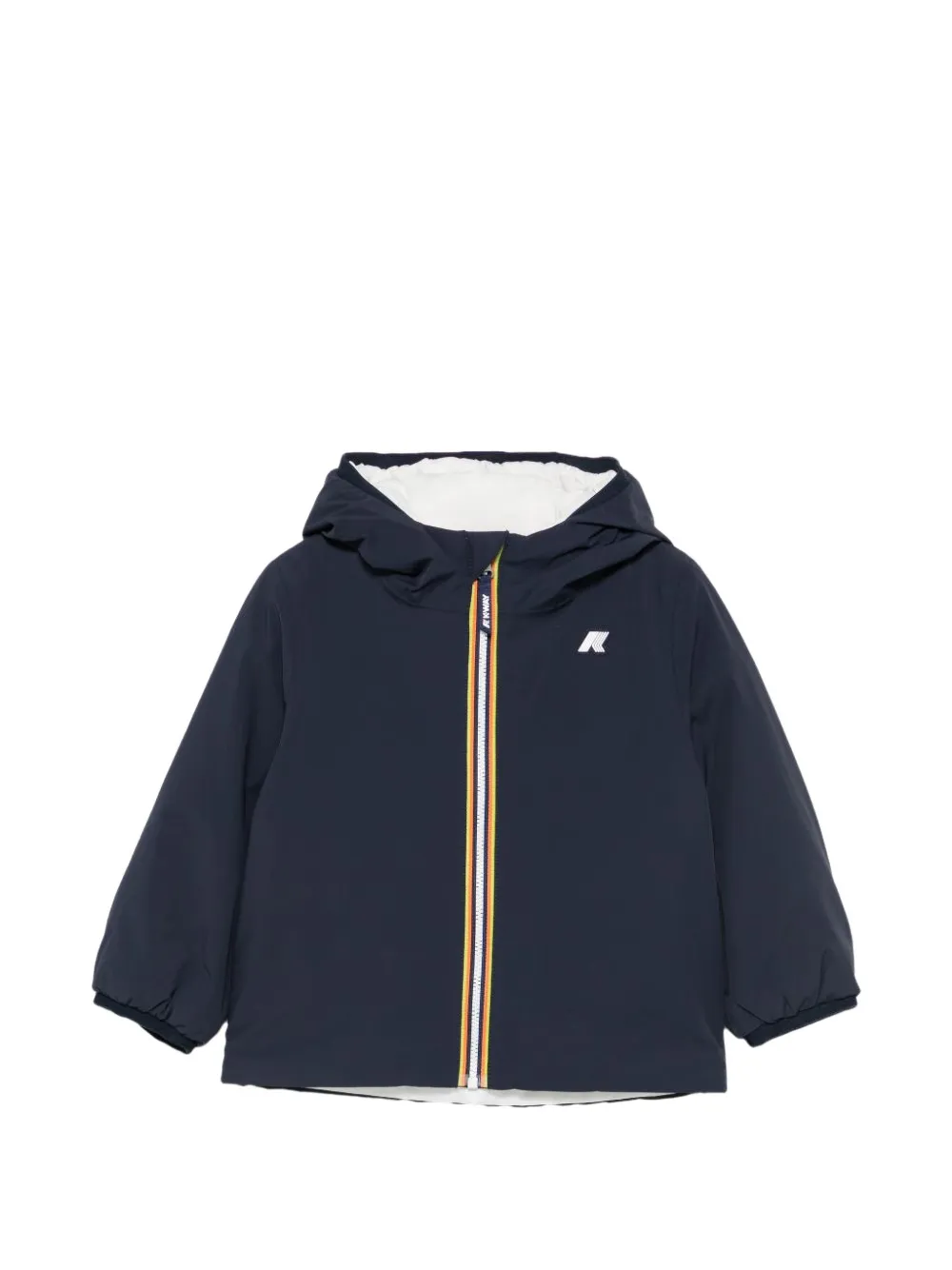 K Way Kids Jack met capuchon Blauw