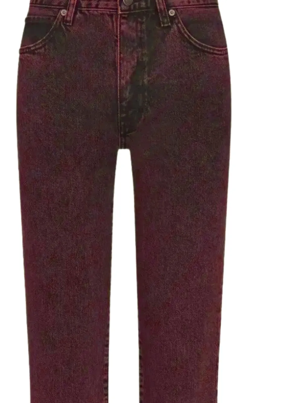 FRAME The Hang acid-wash jeans Roze