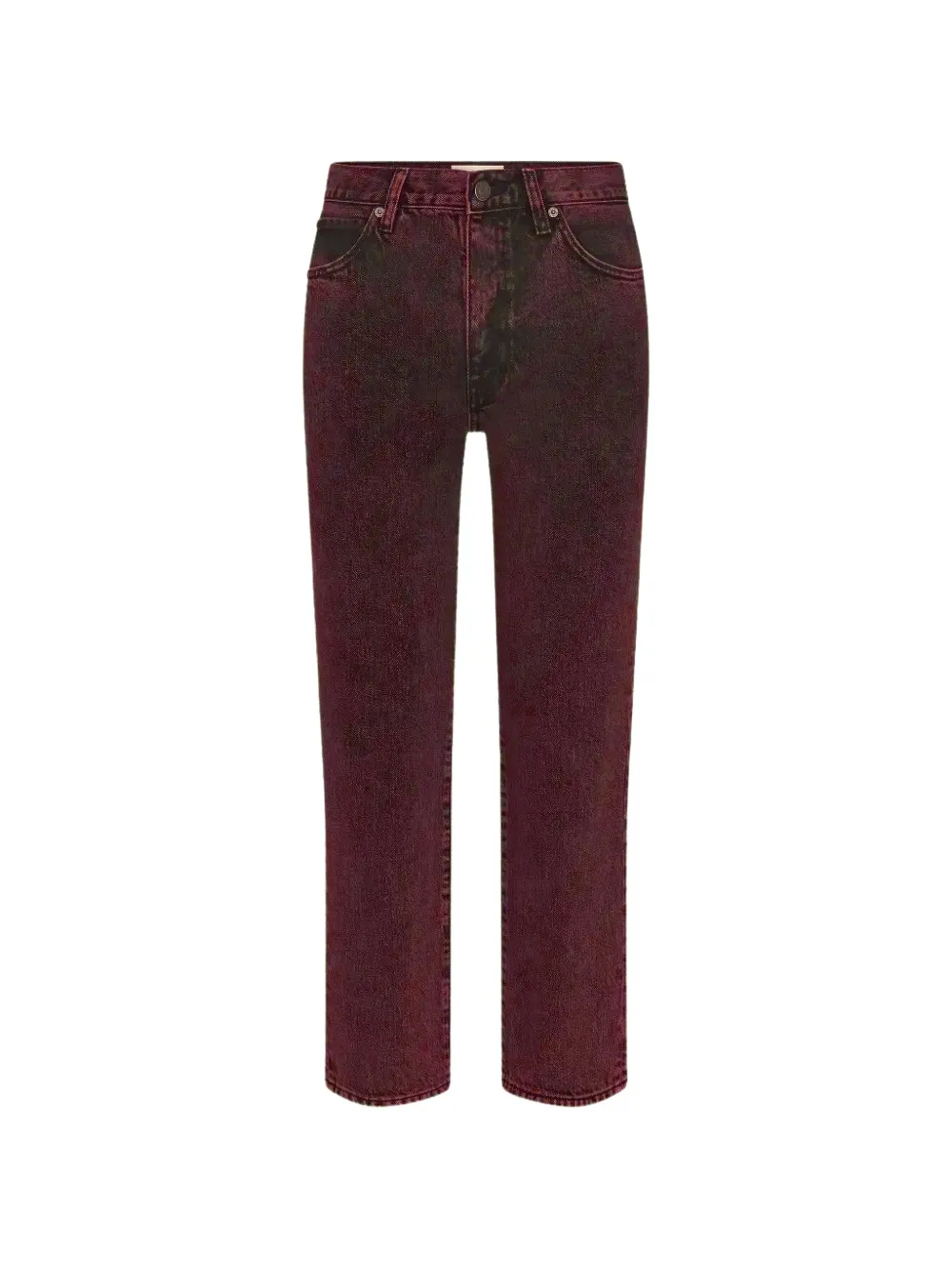 FRAME The Hang acid-wash jeans - Rosa