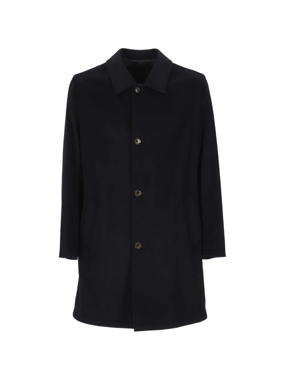 ON THE BUND single-breasted wool-blend coat