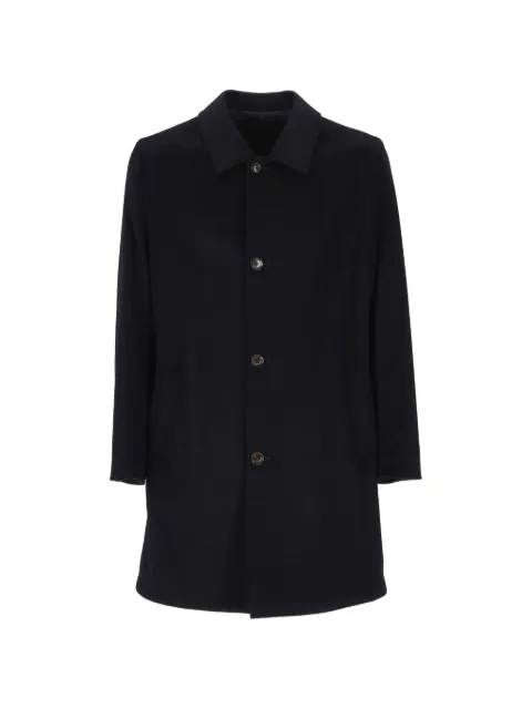ON THE BUND single-breasted wool-blend coat
