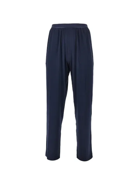 Emporio Armani pantalones de pijama con logo en la cinturilla