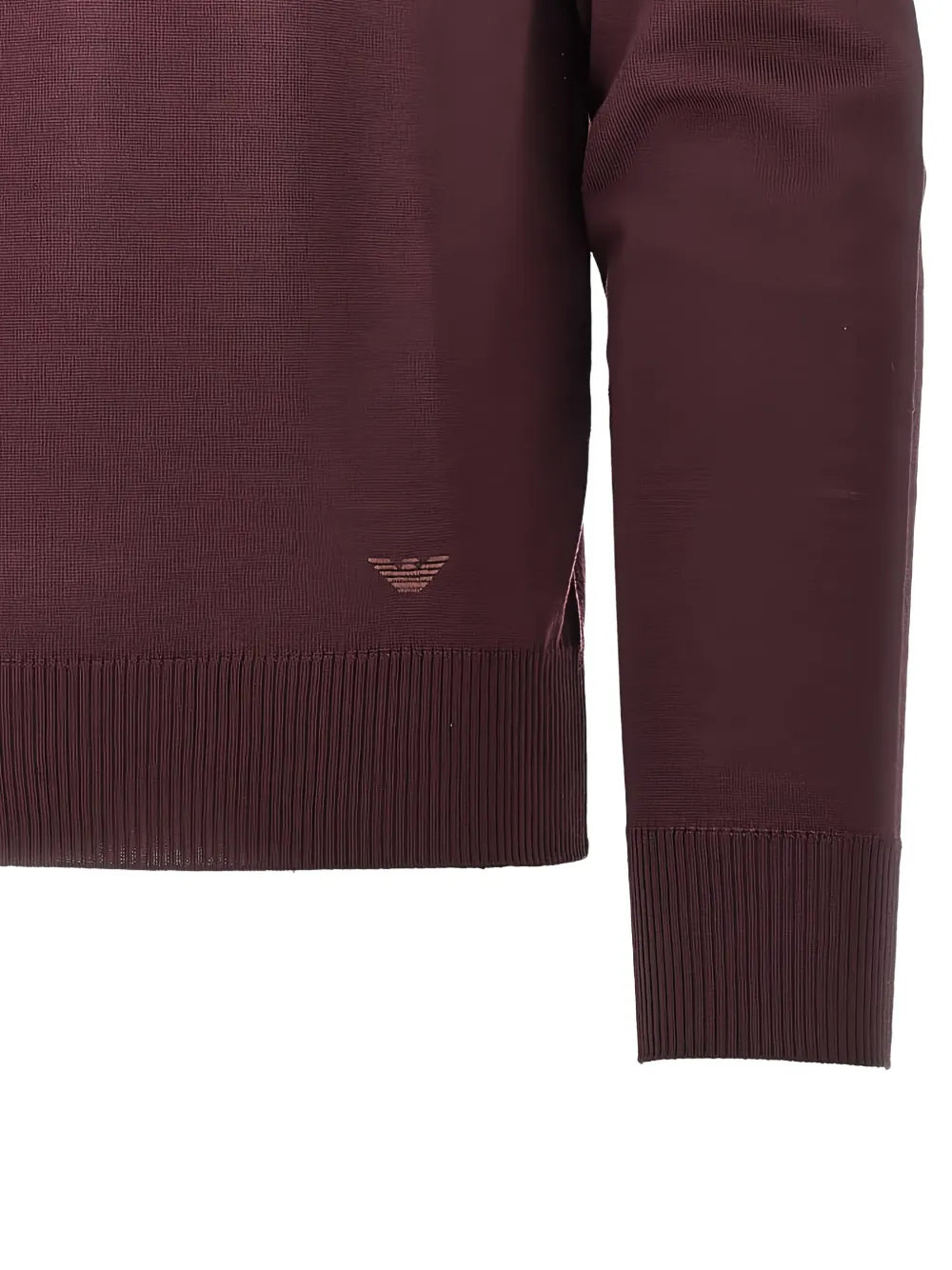 Emporio Armani Poloshirt met lange mouwen Rood