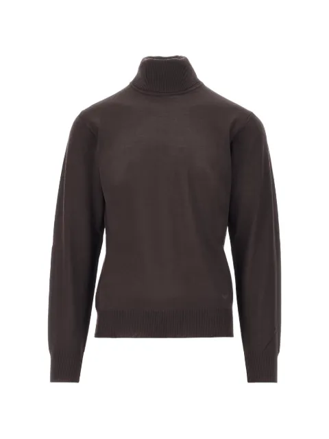Emporio Armani suéter con cuello vuelto