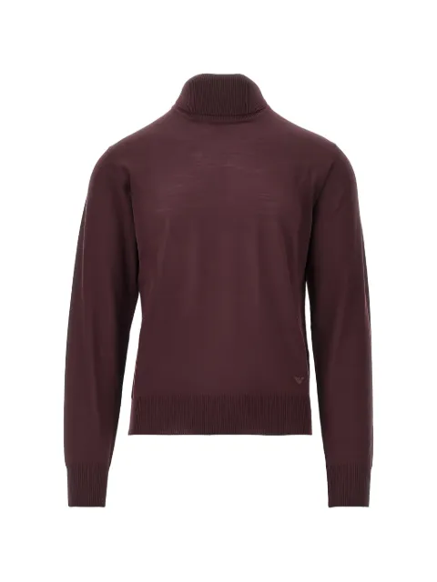 Emporio Armani roll-neck wool sweater