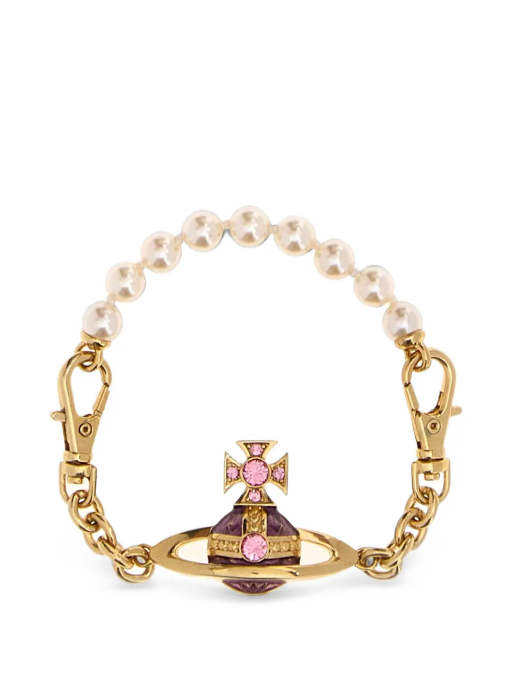 Vivienne Westwood Aida Bas Relief bracelet - Gold
