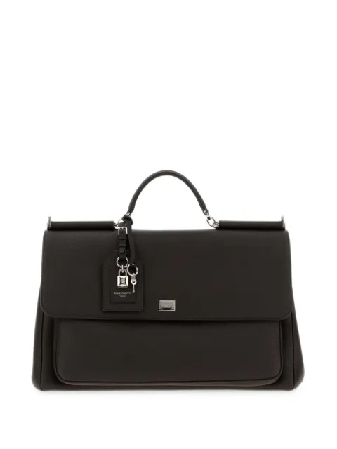 Dolce & Gabbana شنطة عملية جلد محبب صغيرة