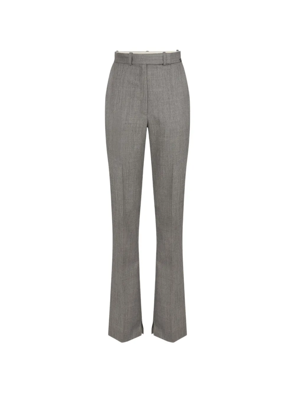 Elisabetta Franchi wool trousers - Grigio