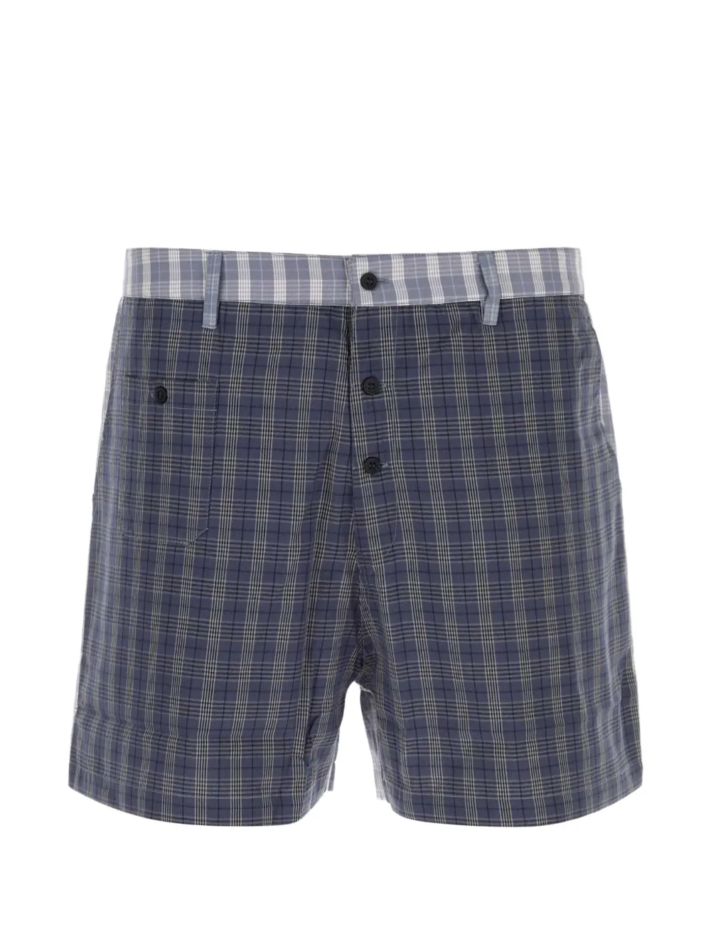Gimaguas short Ruben à carreaux - Bleu Gimaguas short Ruben à carreaux - Bleu