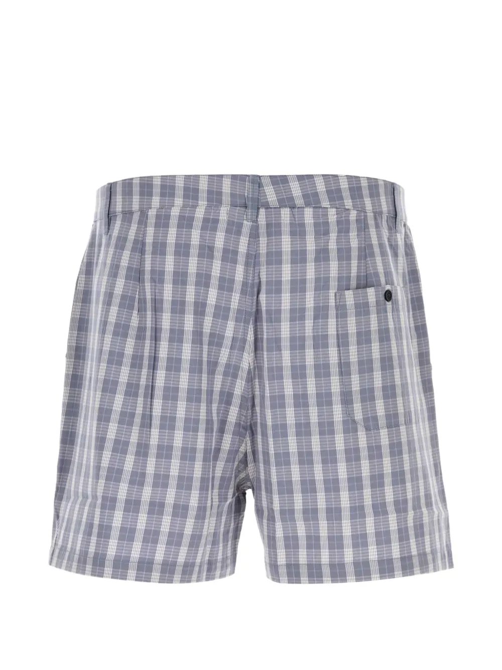 Gimaguas Ruben geruite shorts Blauw