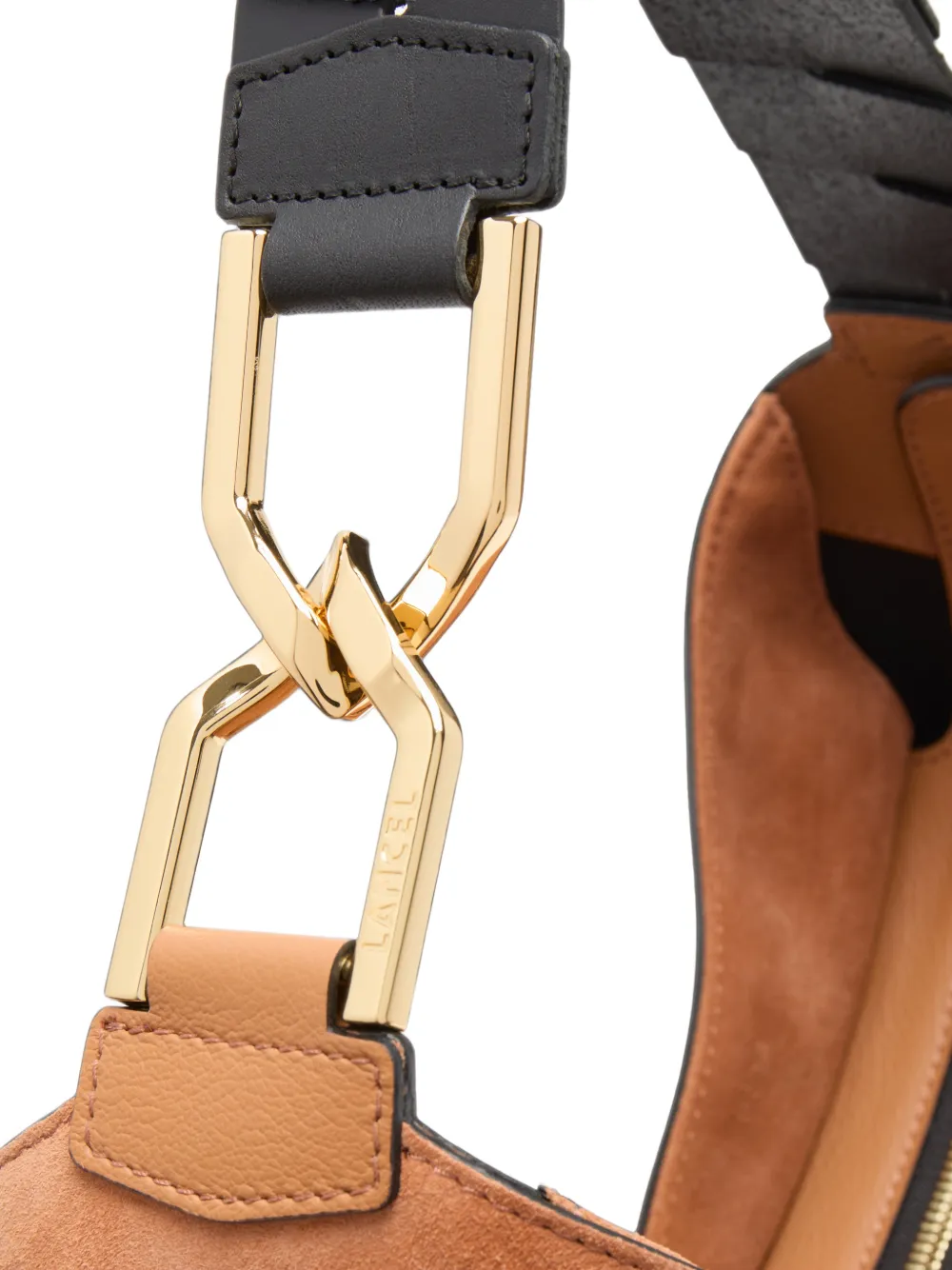 Lancel L Pagode Clepsydre shoulder bag Bruin