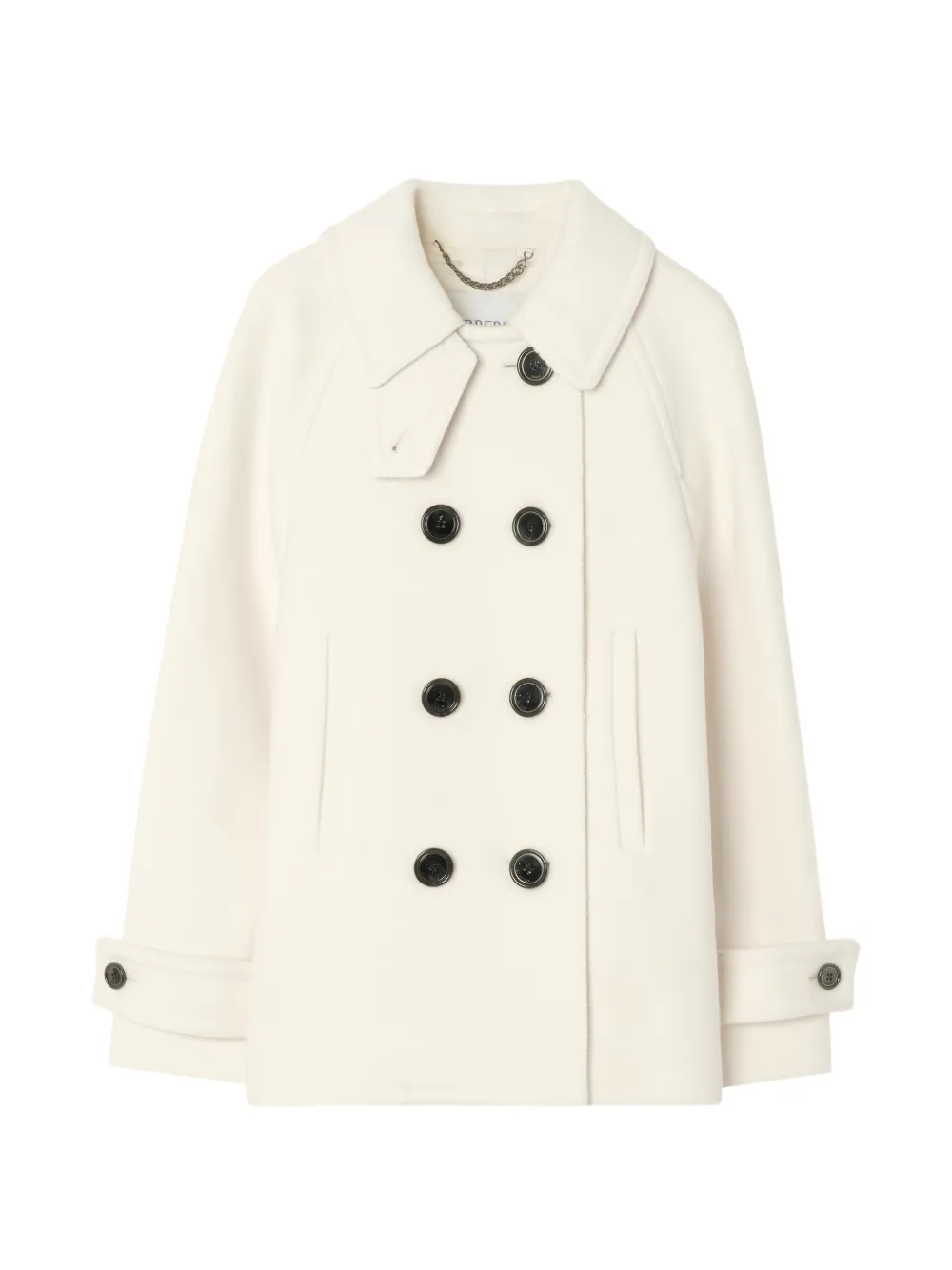 Burberry wool-blend pea coat - Neutrals
