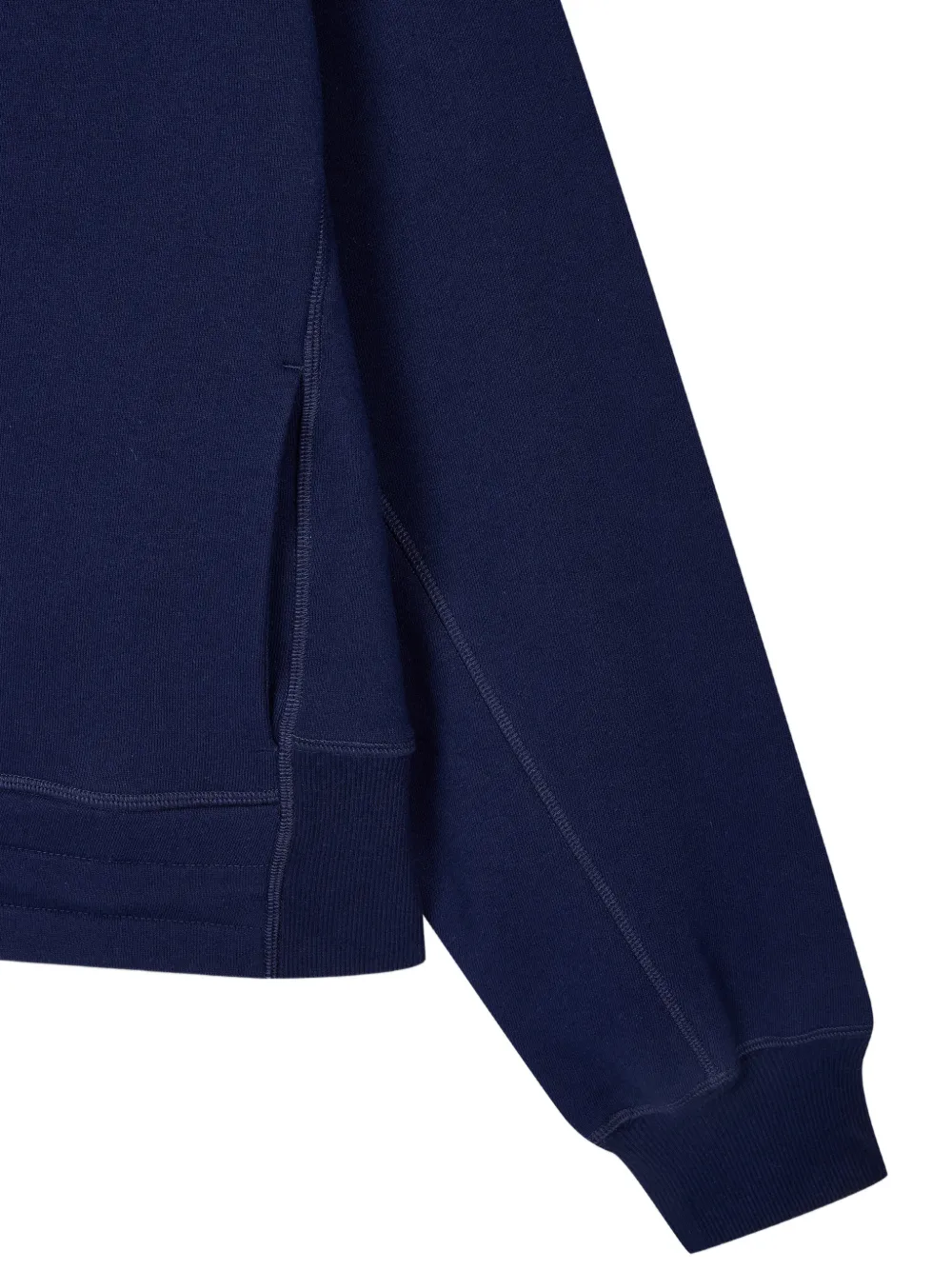 TOMBOY raglan-sleeve drawstring hoodie Blauw