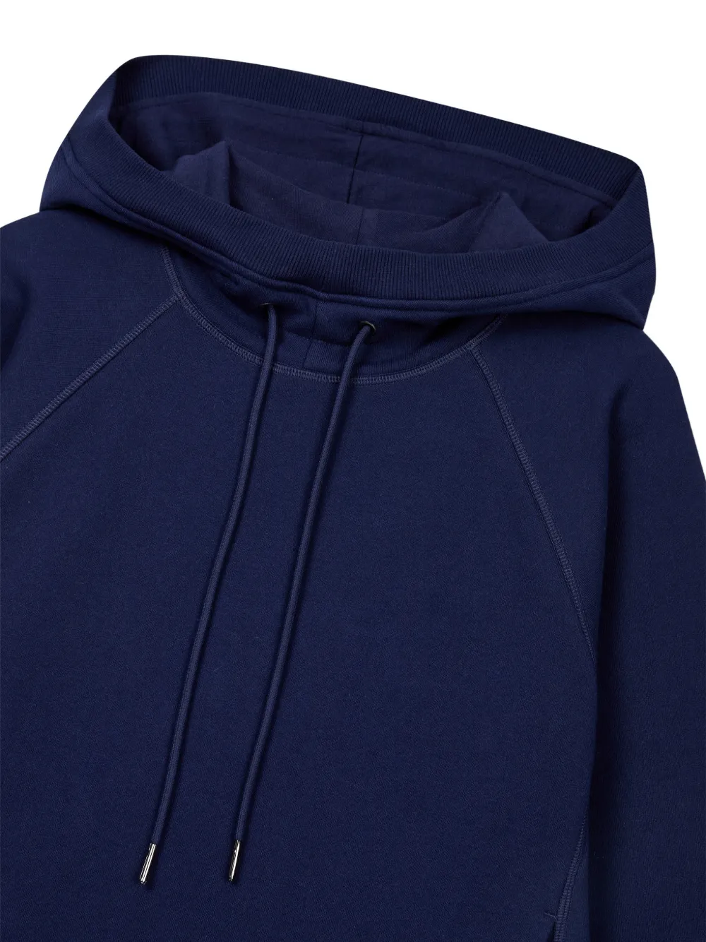 TOMBOY raglan-sleeve drawstring hoodie Blauw