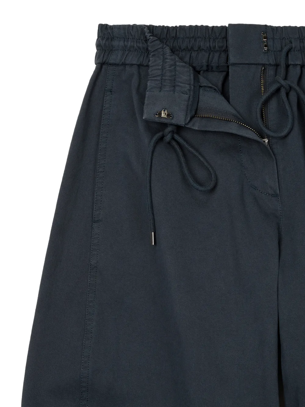 TOMBOY drawstring-waist palazzo pants Blauw