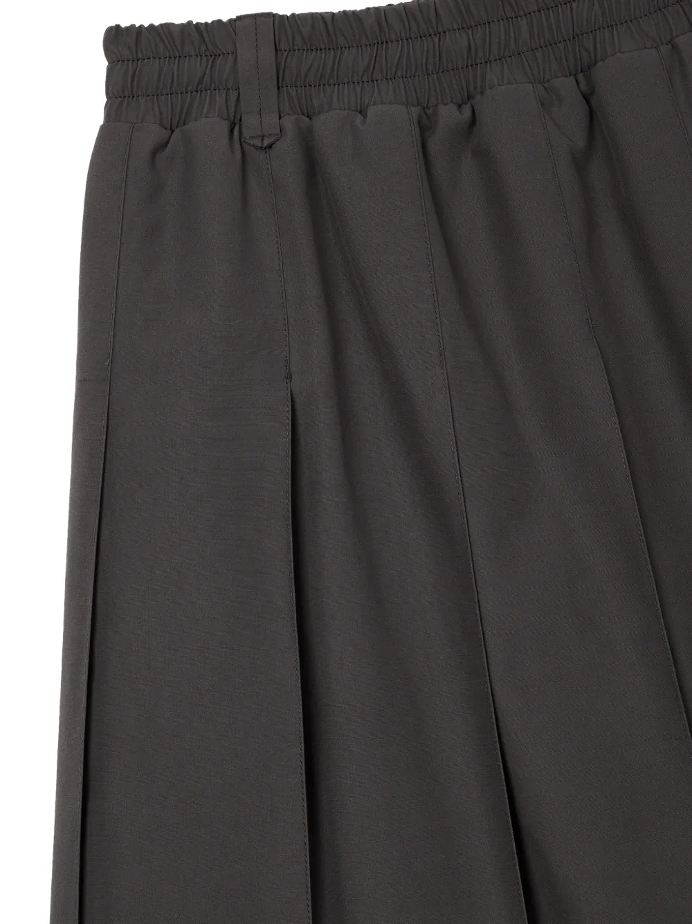 TOMBOY pleated elasticated-waist midi skirt Grijs