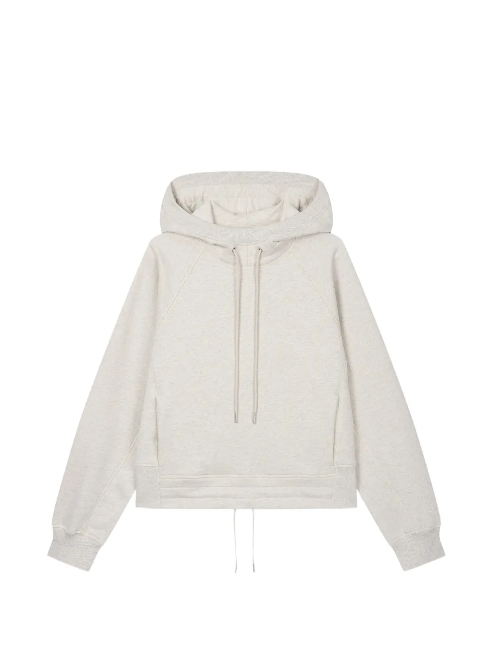 TOMBOY raglan-sleeve drawstring hoodie - Nude