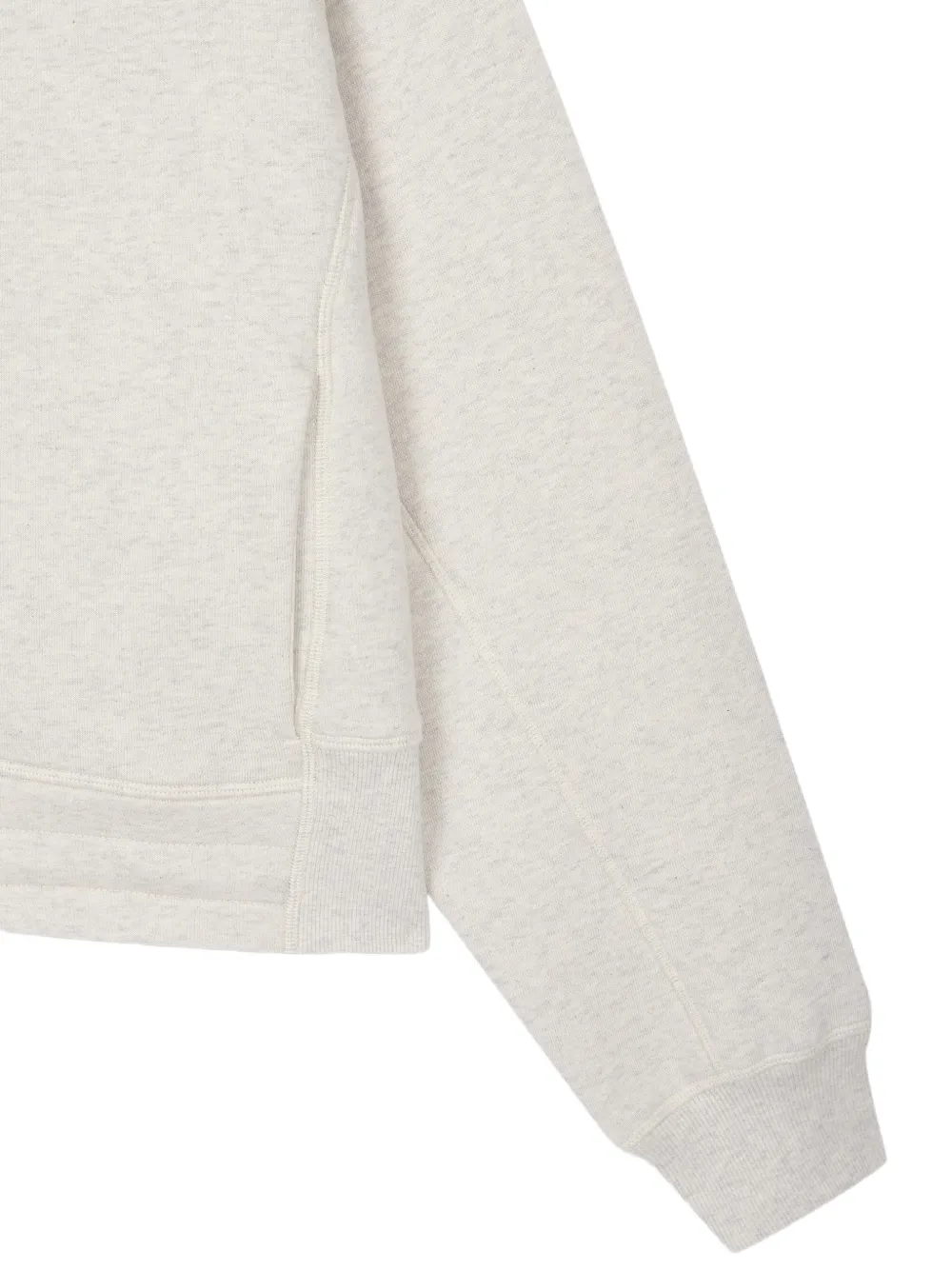 TOMBOY raglan-sleeve drawstring hoodie Beige