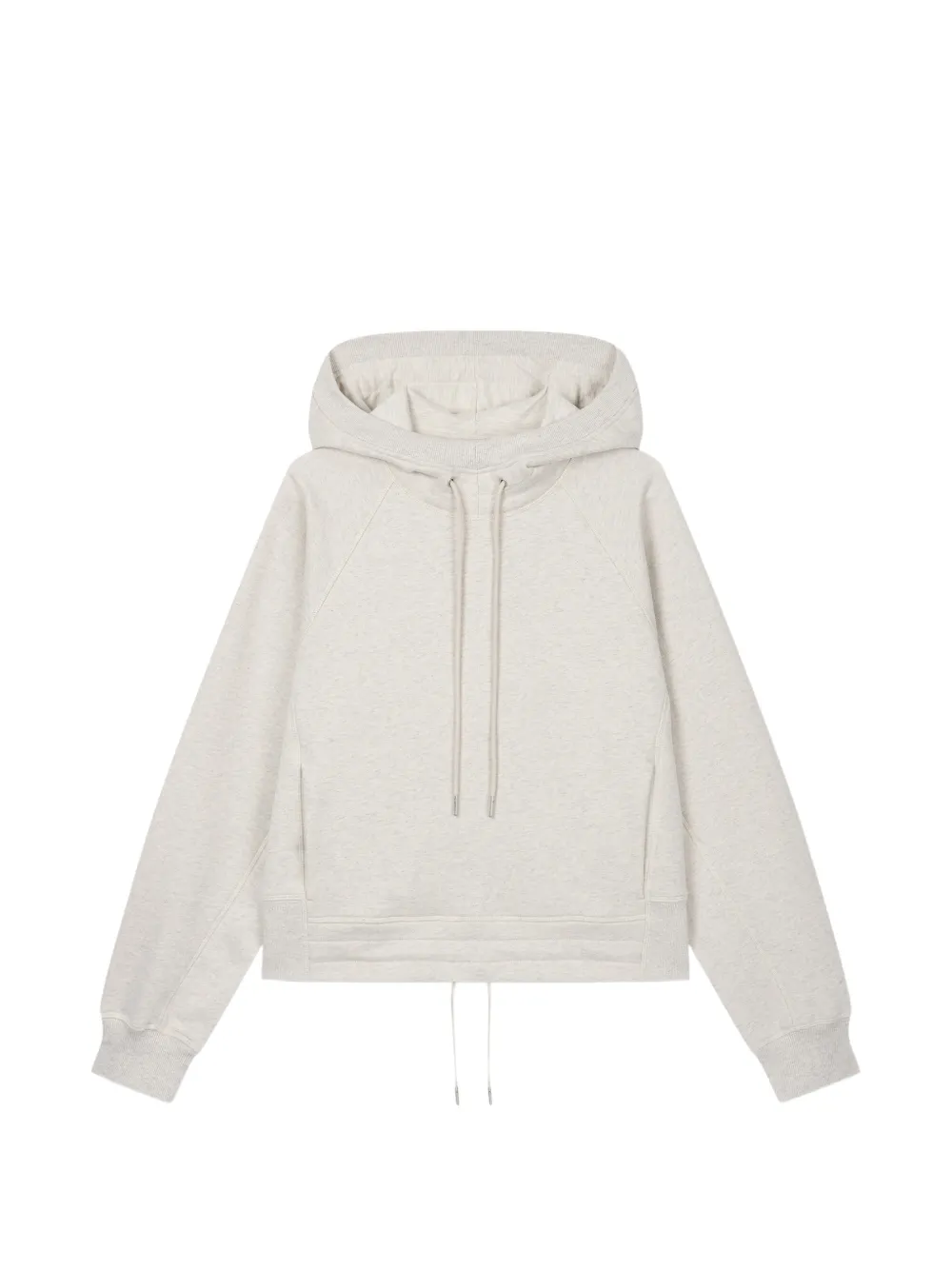 TOMBOY raglan-sleeve drawstring hoodie Beige