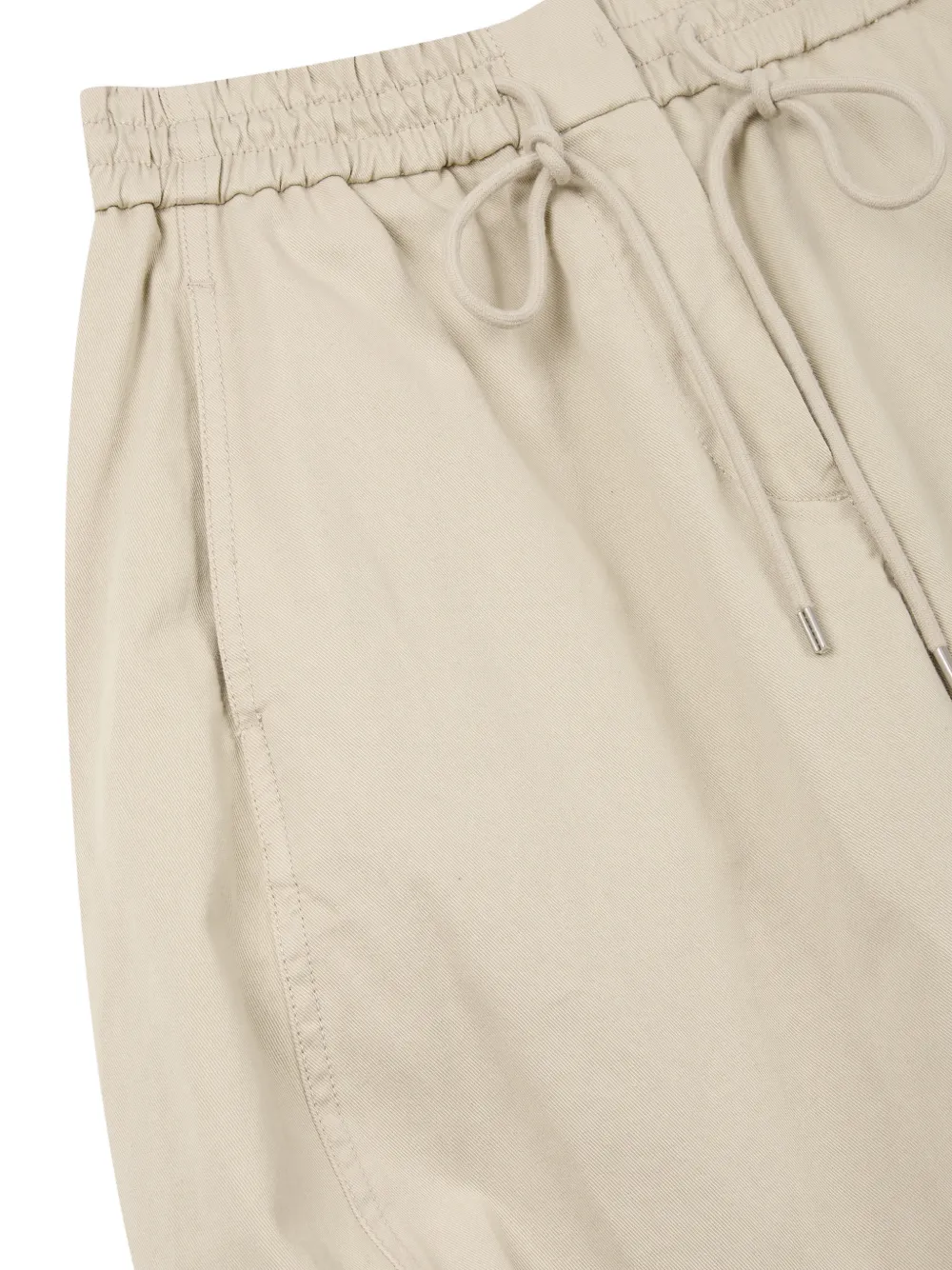TOMBOY drawstring elasticated-waist trousers Beige