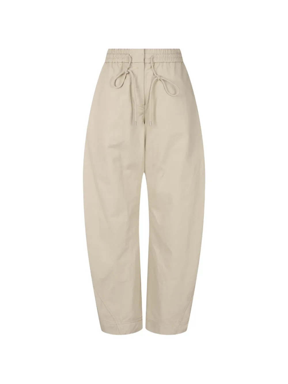 TOMBOY drawstring elasticated-waist trousers Beige