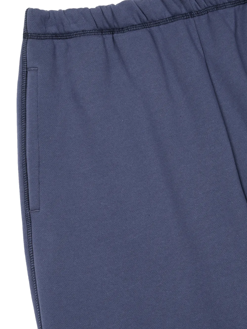 TOMBOY elasticated-waistband straight-leg trousers Blauw
