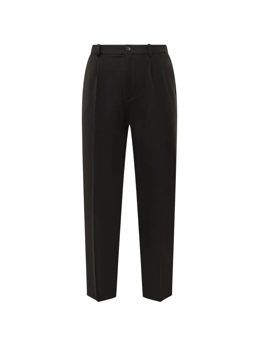 Hosio pleated straight-leg trousers - Noir Hosio pleated straight-leg trousers - Noir