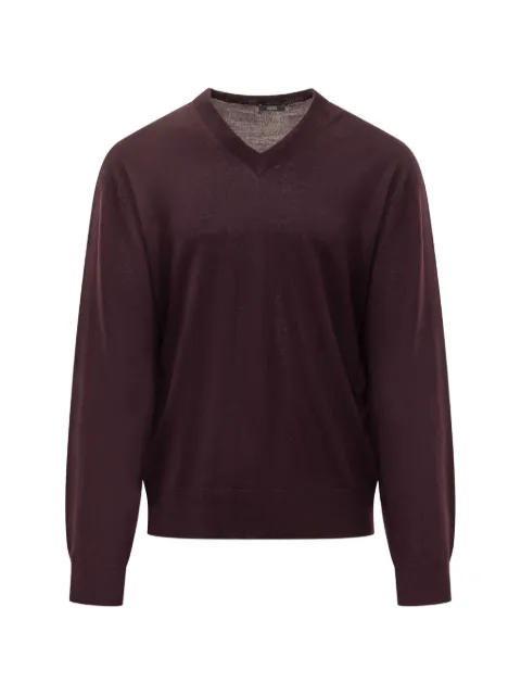 Hosio V-neck wool sweater
