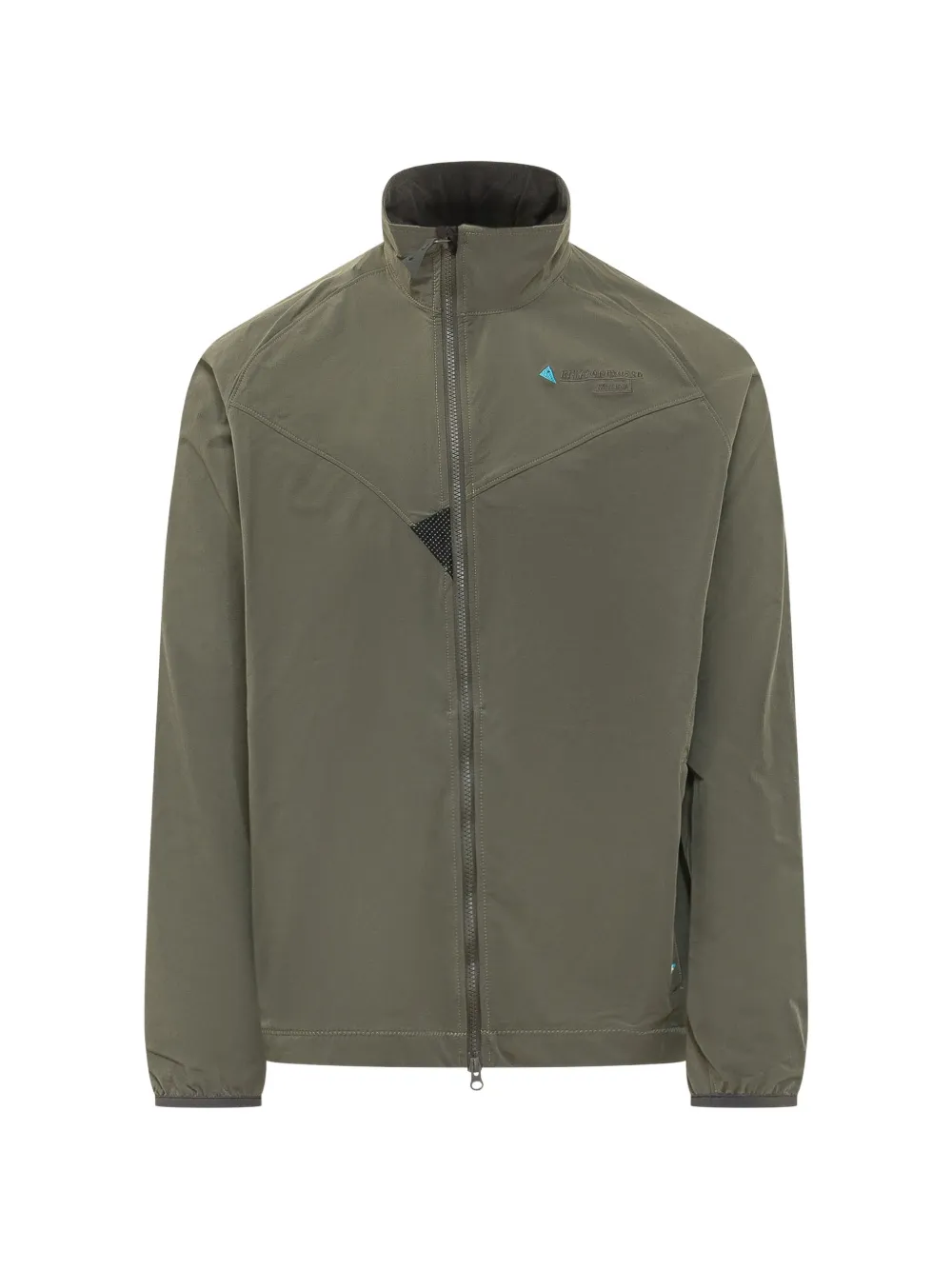Klättermusen Mithril logo-detail windbreaker jacket - Grün