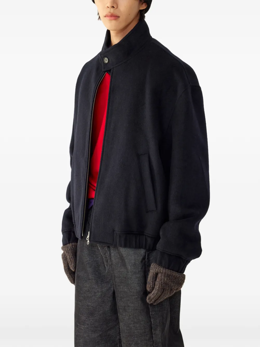 TOMBOY Jack met rits Blauw