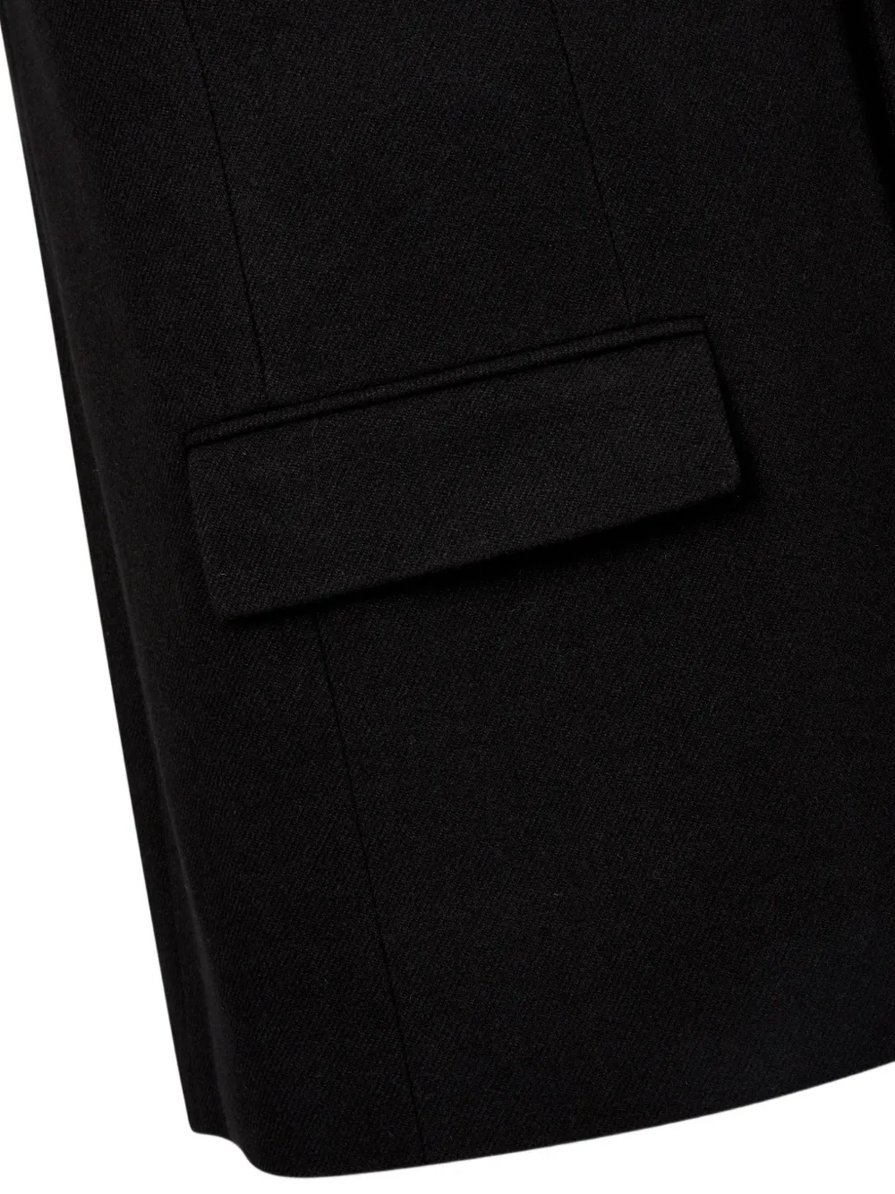 TOMBOY Getailleerde bouclé blazer Zwart