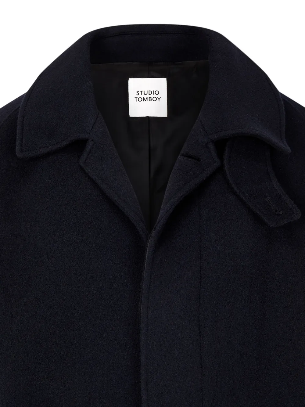 TOMBOY Oversized Balmacaan jas Blauw