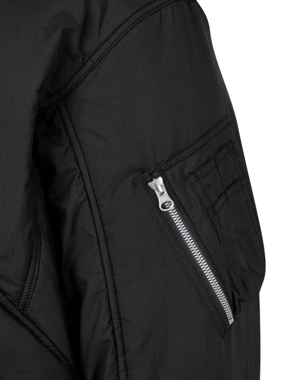 TOMBOY MA1 jack met capuchon Zwart