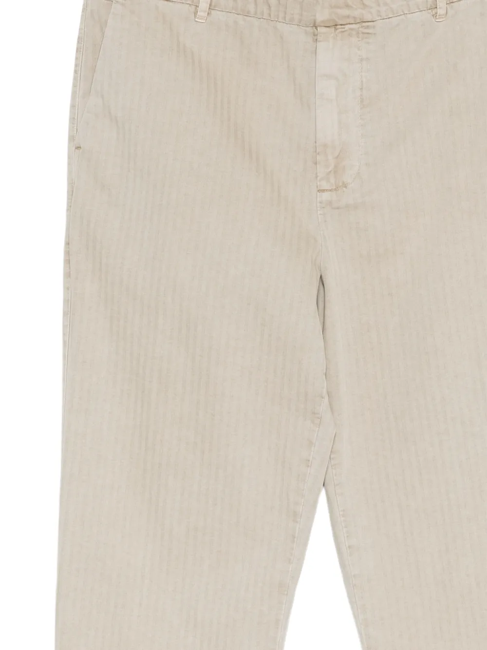 James Perse herringbone twill trousers Beige
