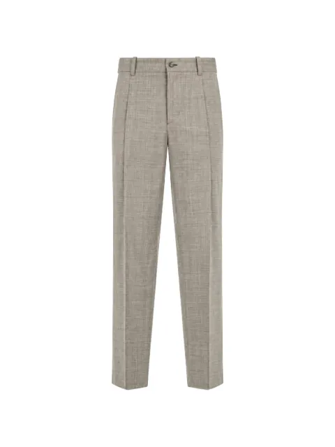 Billionaire pleated virgin wool trousers