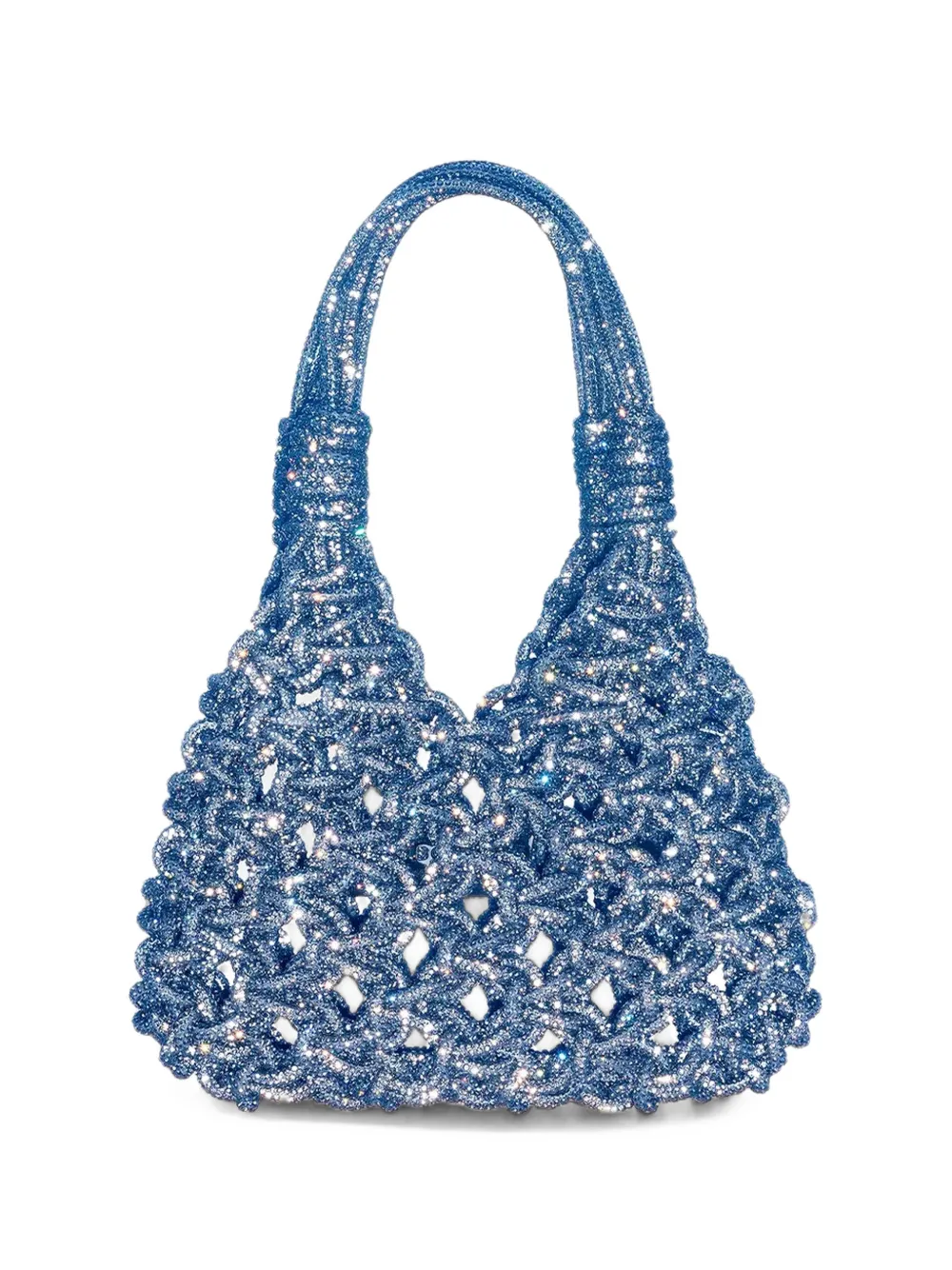 Hibourama Mini Vannifique Shoulder Bag In Blue