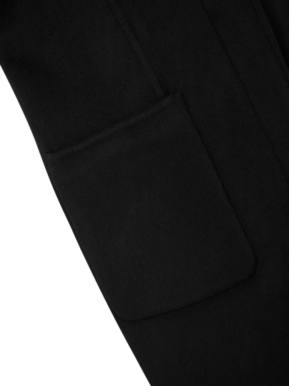TOMBOY patch-pocket coat Zwart