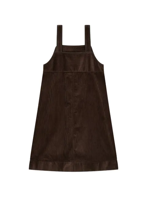 TOMBOY corduroy-texture midi dress