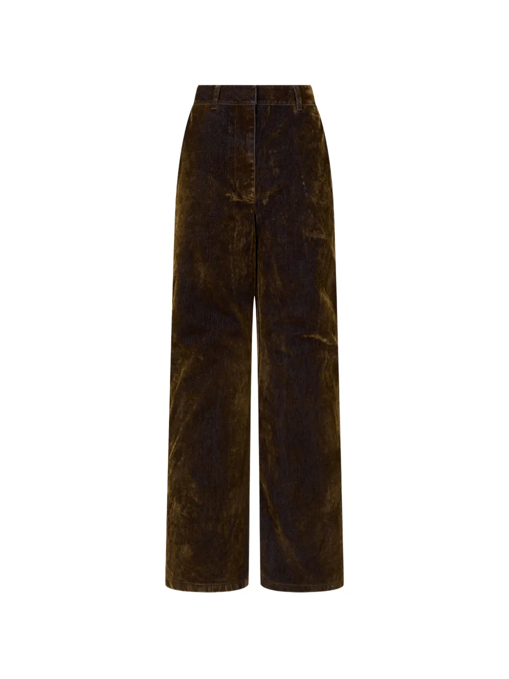 TOMBOY distressed straight-leg jeans - Braun