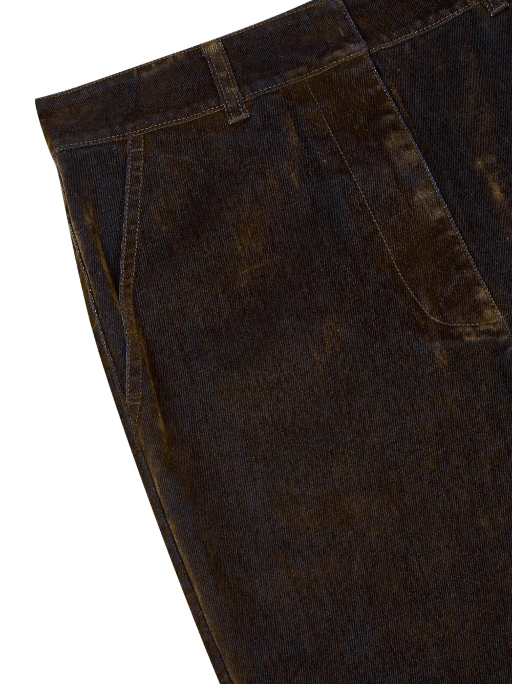 TOMBOY distressed straight-leg jeans Bruin