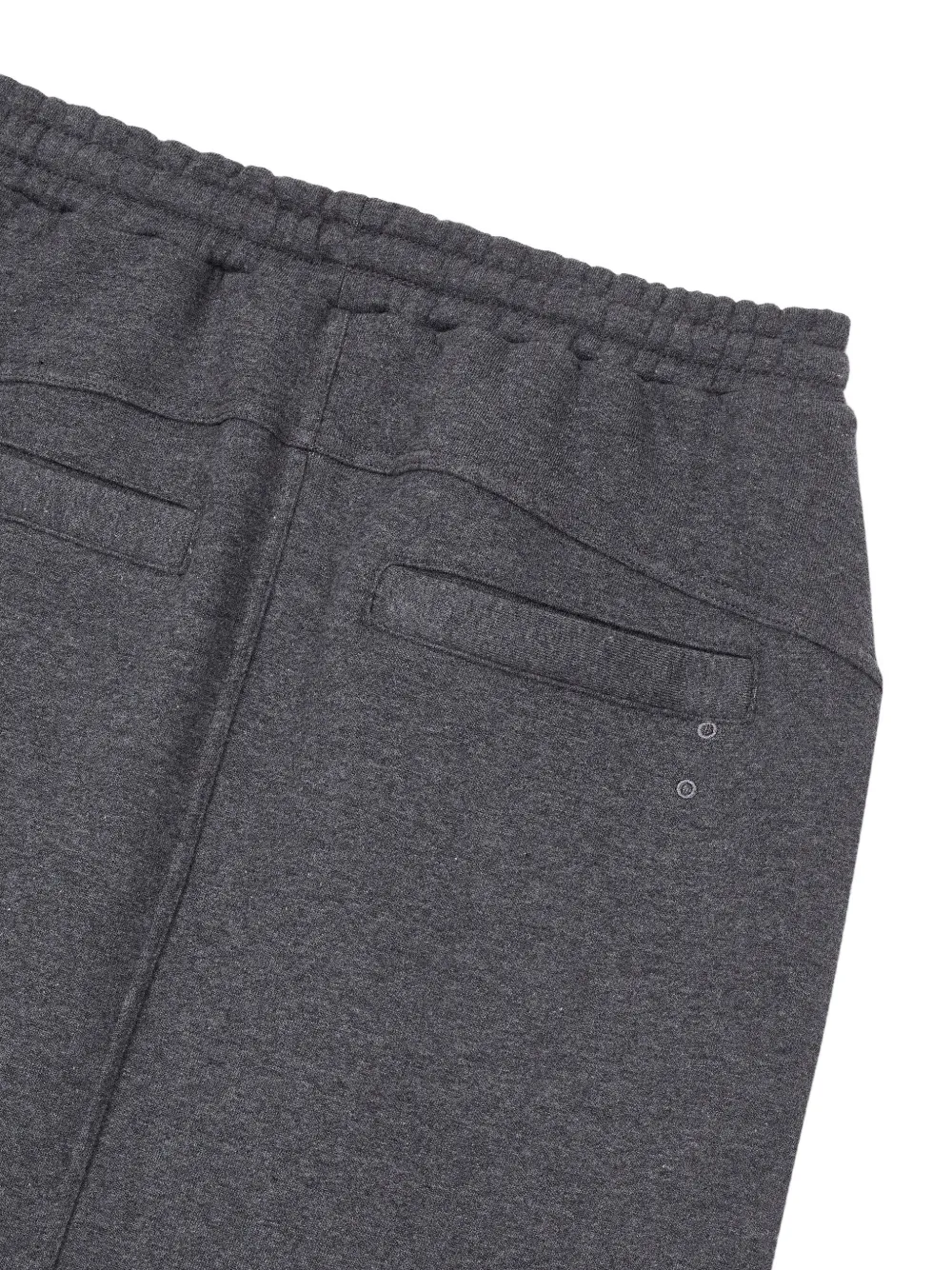 TOMBOY drawstring-waist straight midi skirt Grijs