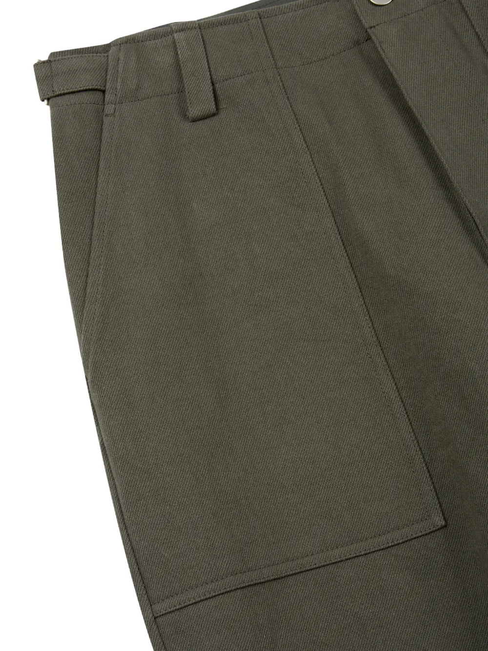 TOMBOY Fatigue cotton trousers Groen
