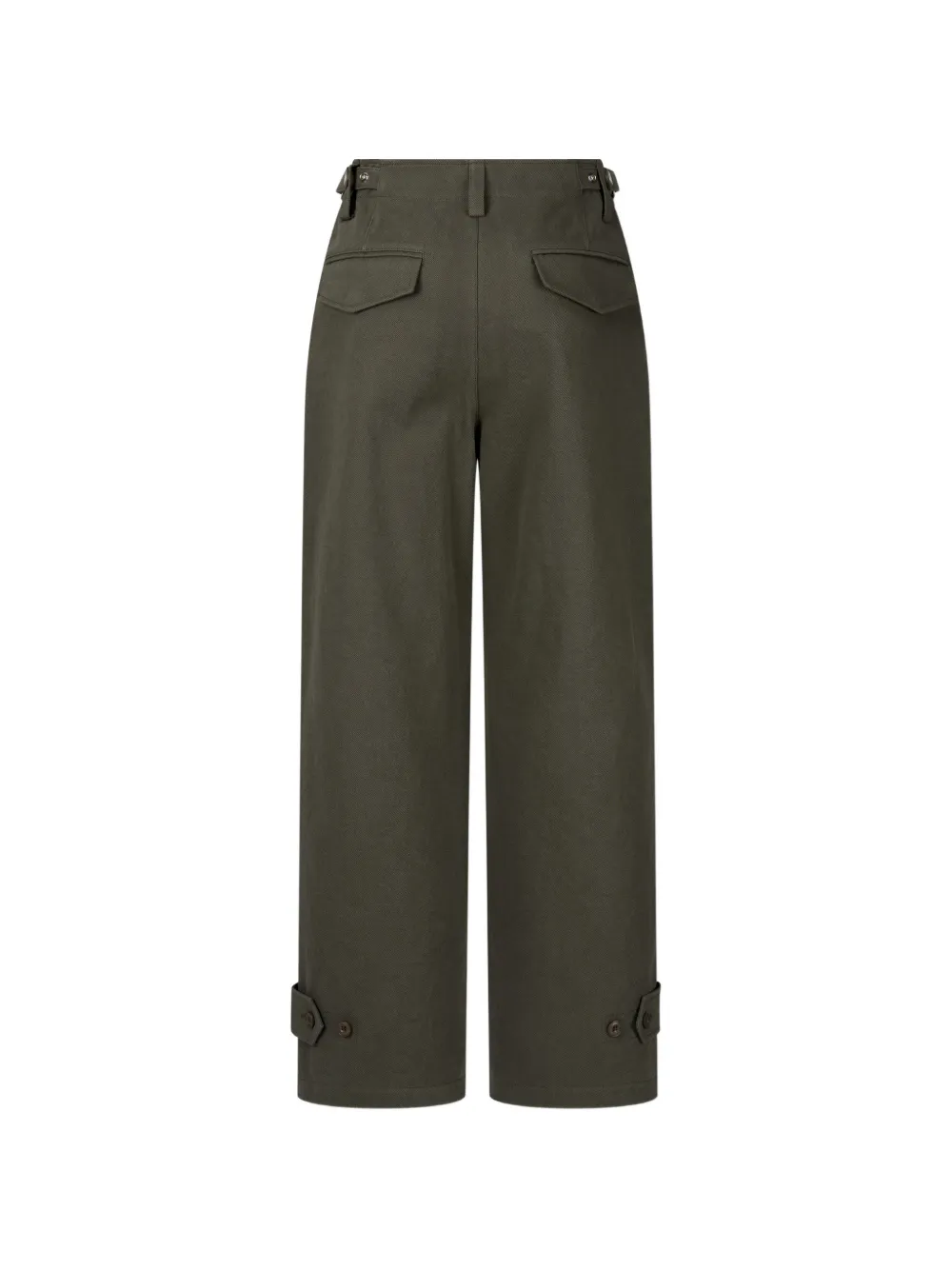 TOMBOY Fatigue cotton trousers Groen