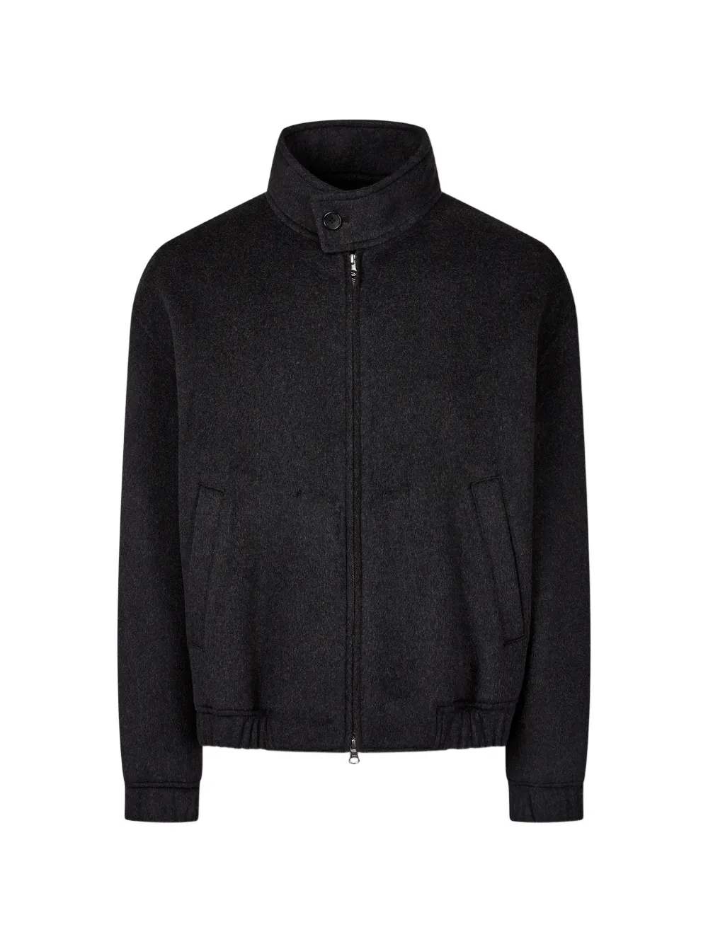 TOMBOY zip-up high-neck jacket - Grau