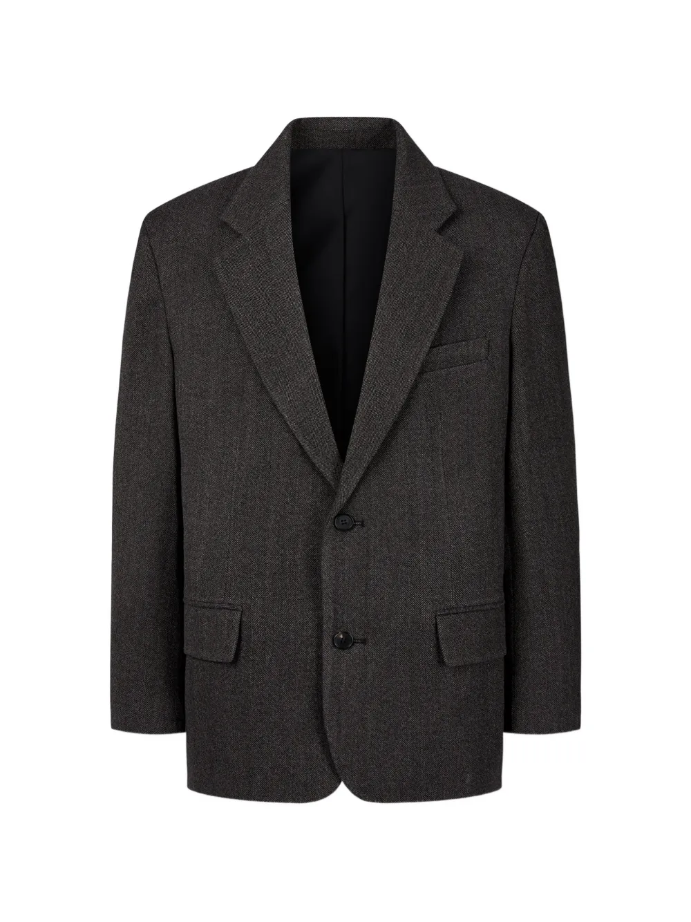 TOMBOY tailored herringbone blazer - Grigio